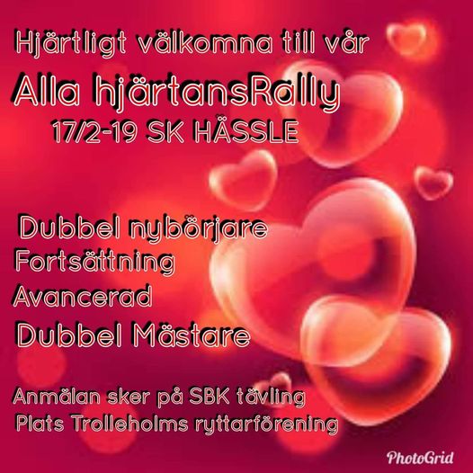 Affisch för Alla HjärtansRally